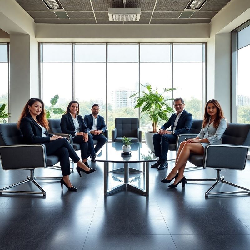 Equipe da SEOPILOT LTD em escritório moderno em Brasília